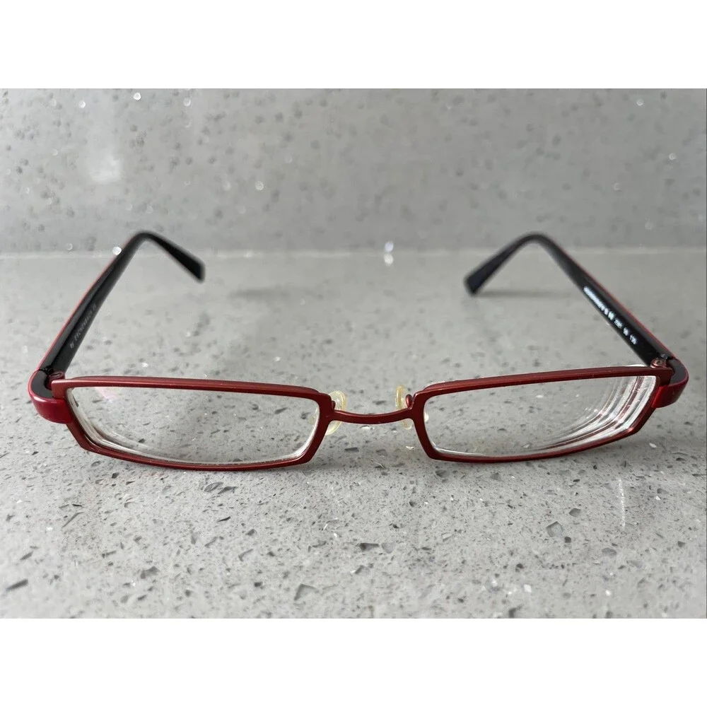 Humphrey's By Eschenbach H 2581 50 Eyeglasses Frames ONLY 49-19-135 red full rim